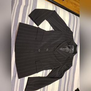 2 piece Kasper Pinstripe Pant Suit